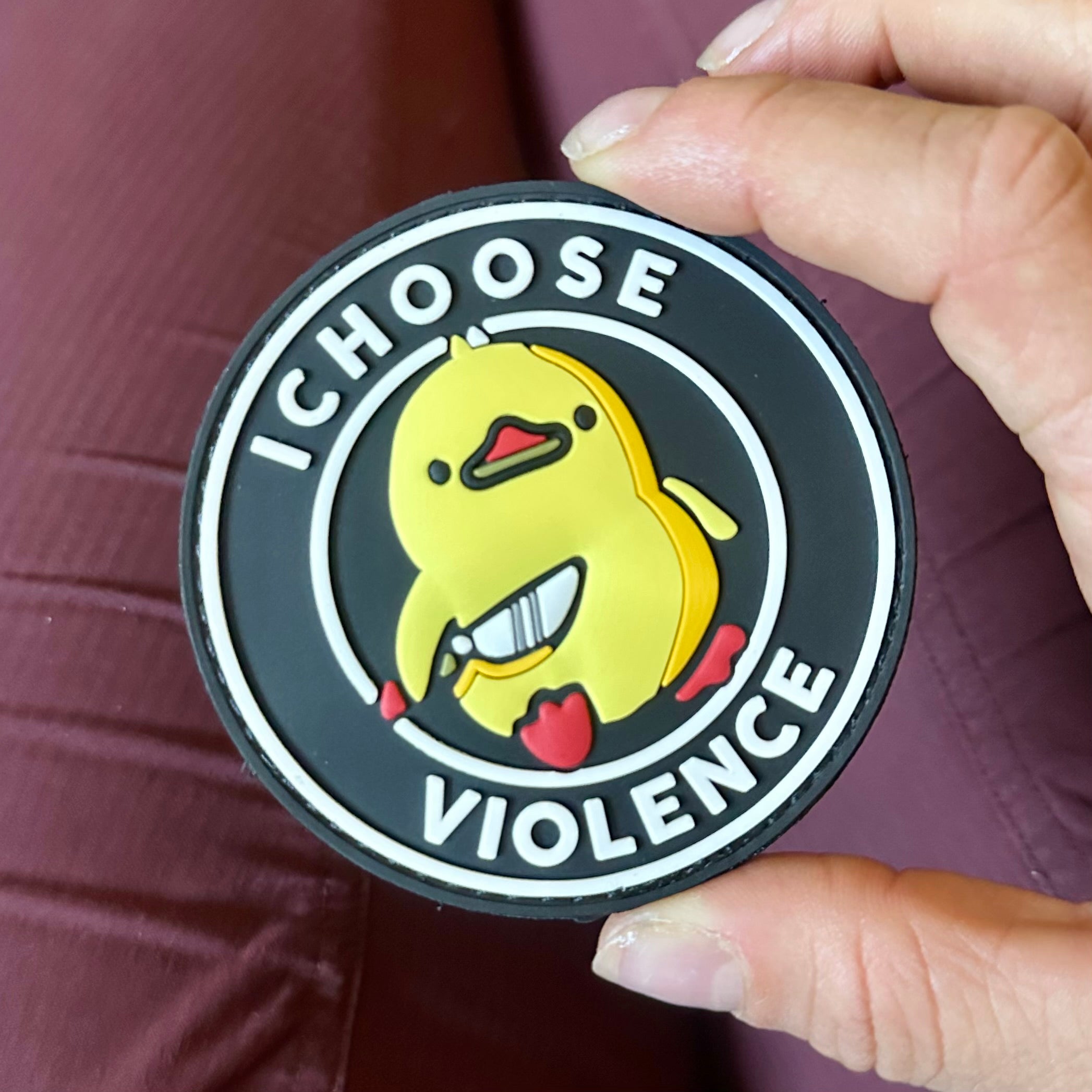 “I Choose Violence” Velcro Patch
