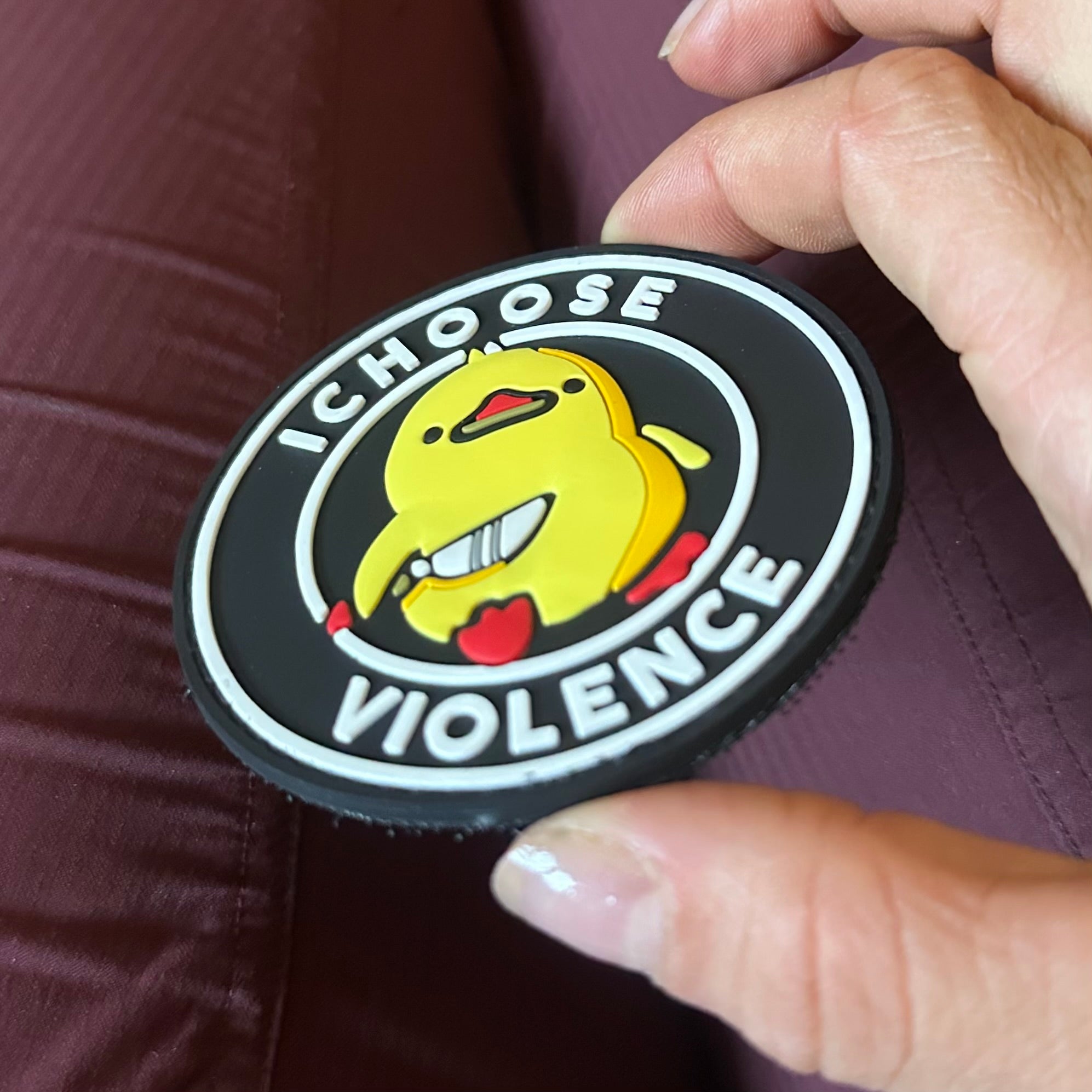“I Choose Violence” Velcro Patch