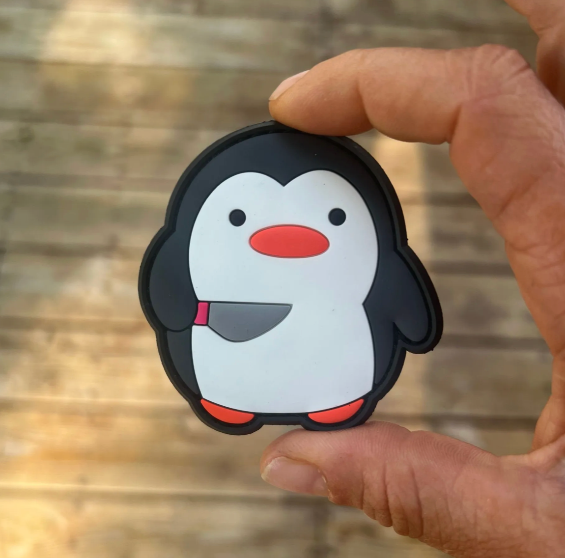 Piercy Penguin Velcro Patch