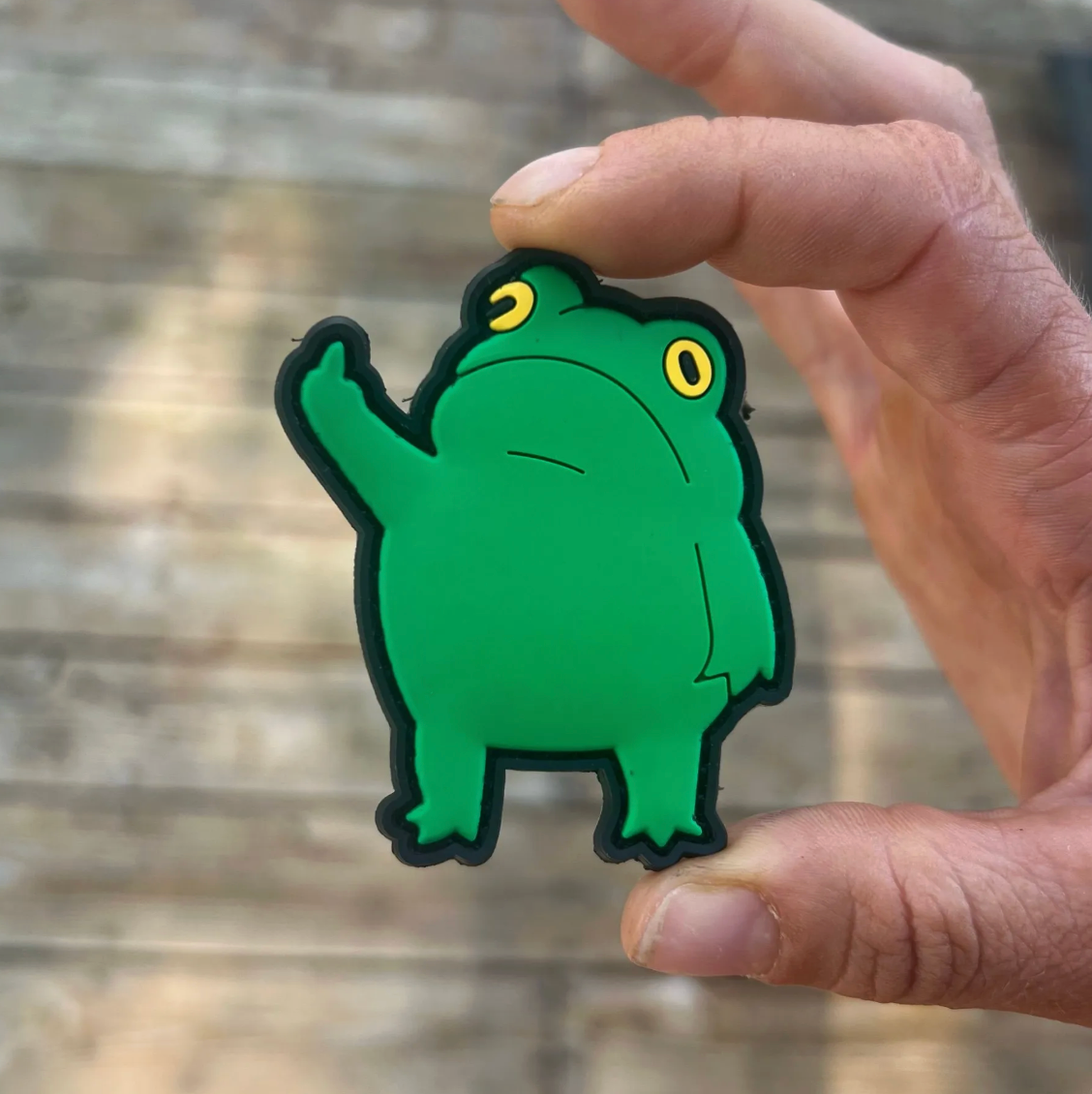F-You Froggy Velcro Patch